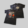 Rebel Soul Crystal Tie-Dye Cotton Graphic T-Shirt